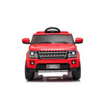 Elektrické autíčko - Land Rover Discovery - nelakované - červené